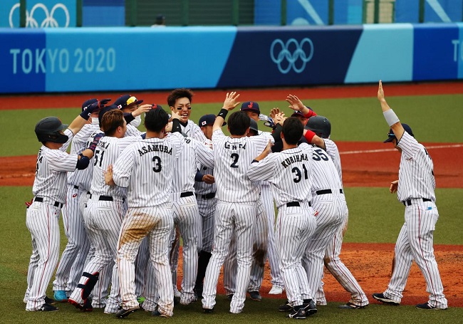 Japan vs Dominican Republic Baseball Olympics
